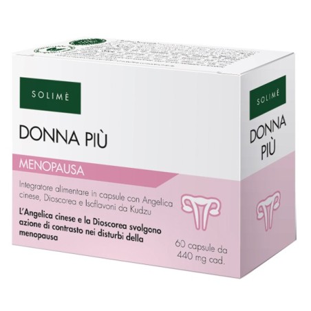 Solime' Donna Piu' 60 Capsule integratore per la menopausa