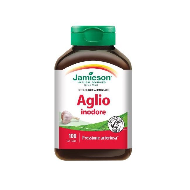 Biovita Jamieson Aglio Inodore integratore 100 Softgel