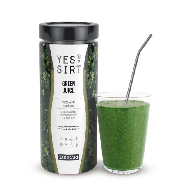 Zuccari Yes Sirt Green Juice succo verde istantaneo 280 G