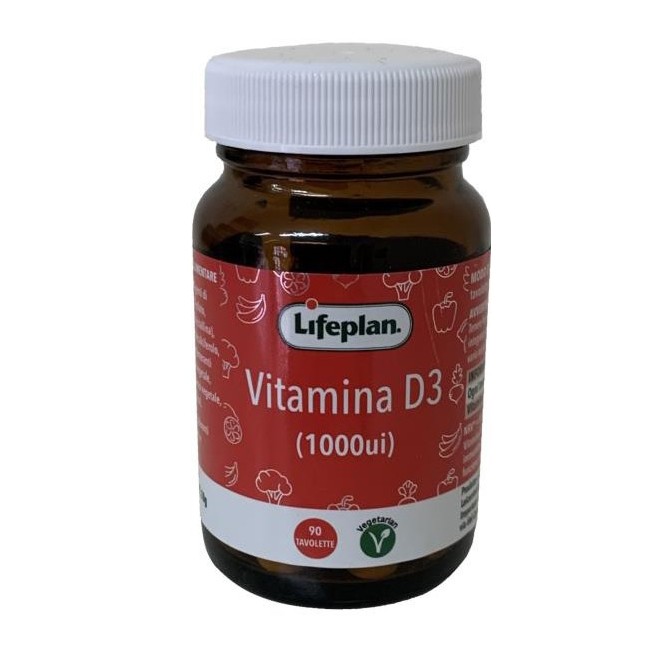 Lifeplan Products Vitamina D3 1000ui integratore 90 Compresse