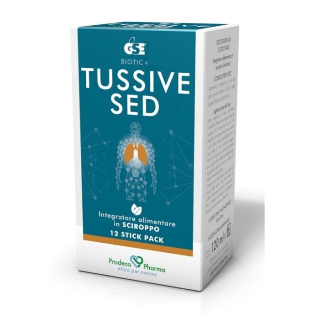 Prodeco Pharma Gse Tussive Sed integratore 12 Stickpack