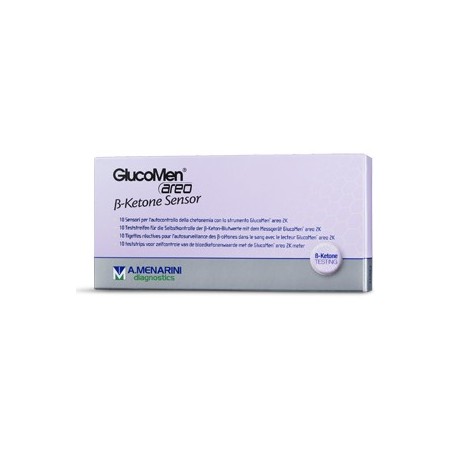 Glucomen Areo B-ketone Sensor strisce chetonemia 10 Pezzi