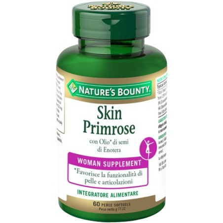 Nature's Bounty Skin Primrose integratore 60 Perle