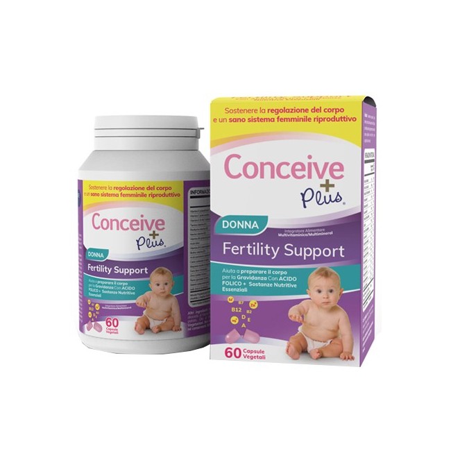 Sasmar Conceive Plus Supporto Fertilita' Femminile 60 Capsule