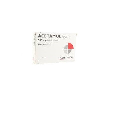 Acetamol*adulti 20 Compresse 500mg