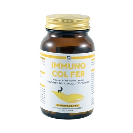 Punto Salute Immuno Col Fer Colostro Di Capra 60 Capsule Vegetali