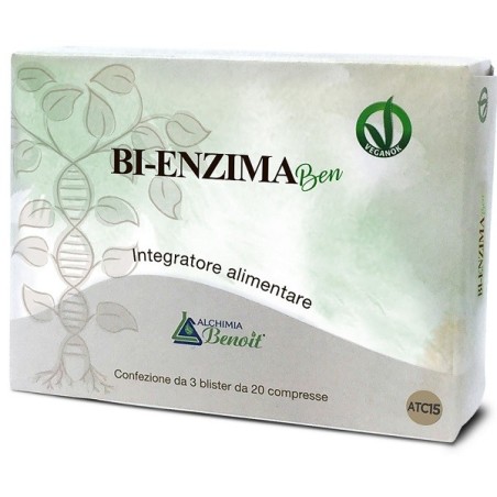 Alchimia Benoit Bi Enzima Ben integratore 60 Compresse