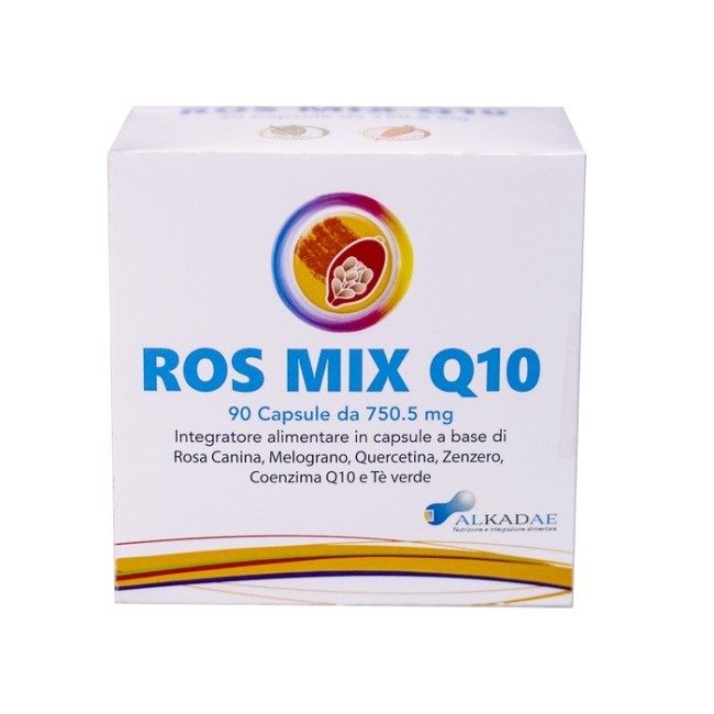 Alkadae Ros Mix Q10 integratore 90 Capsule 