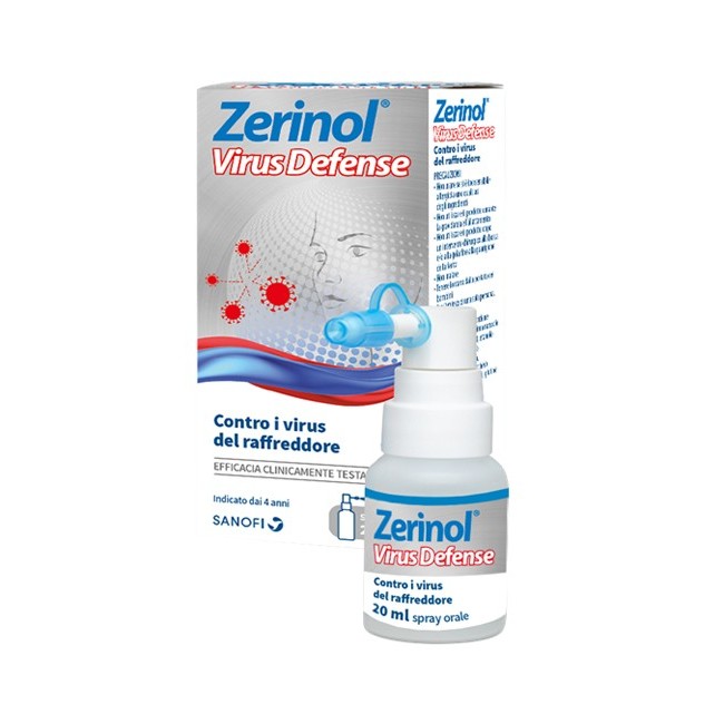 Zerinol virus defense protezione raffreddore virale 20 ml