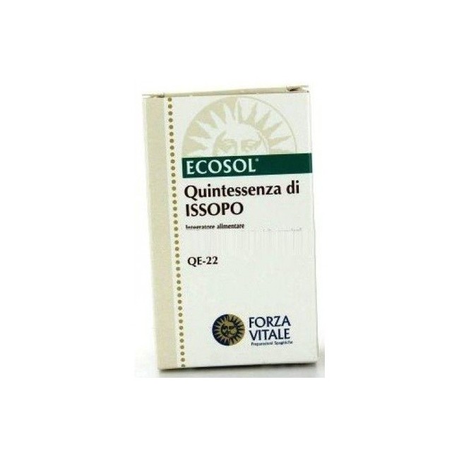 Forza Vitale Italia Ecosol Quintessenza Di Issopo Gocce 10 Ml