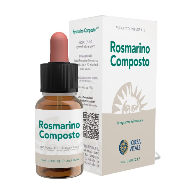 Forza Vitale Italia Ecosol Rosmarino Composto Gocce 10 Ml