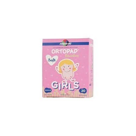 Ortopad Soft Girls Regular cerotti oculare misura M 20 Pezzi