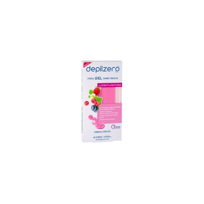 Sodalco Depilzero Strisce Gel Gambe Braccia 20 Pezzi