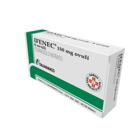 Ifenec*6 Ovuli Vaginali 150mg