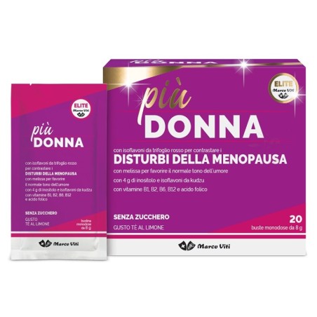 Marco Viti Farmaceutici Piu' Donna integratore 20 Bustine 8 G