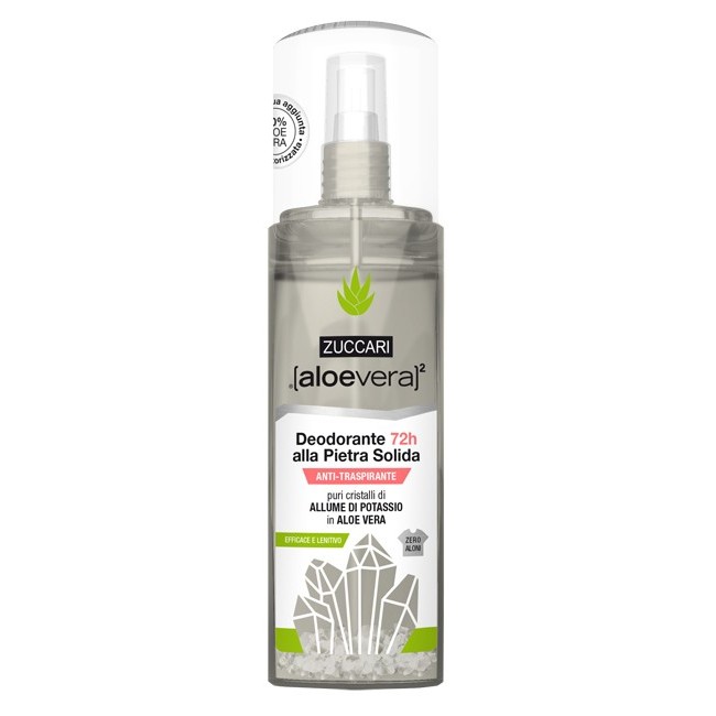 Zuccari Aloevera2 Deodorante Pietra Solida Spray 100Ml