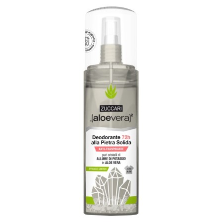 Zuccari Aloevera2 Deodorante Pietra Solida Spray 100Ml