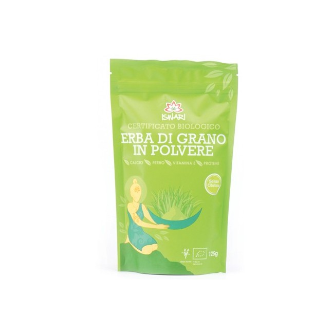 Erbavoglio Production Erba Di Grano Bio In Polvere 125 G