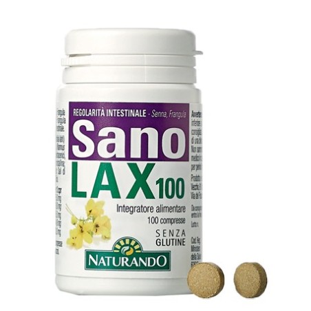 Naturando Sanolax integratore 100 Compresse