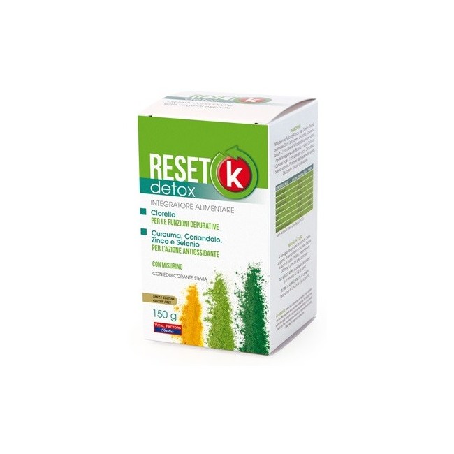 Vital Factors Italia Reset K Detox integratore depurativo 150 G