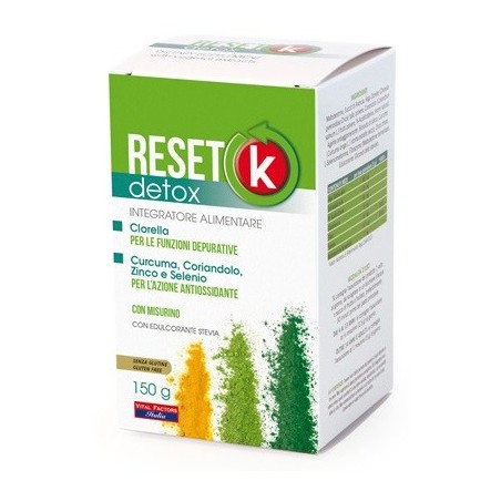 Vital Factors Italia Reset K Detox integratore depurativo 150 G