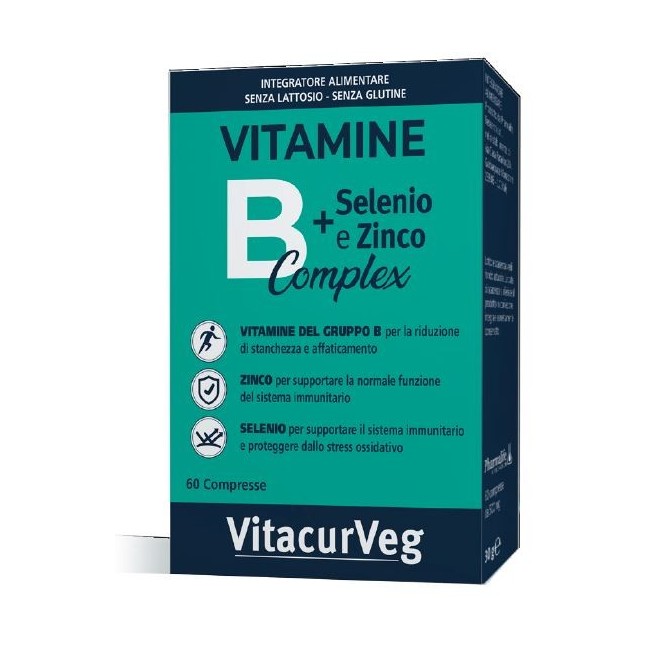 Pharmalife Research Vitacurveg Vitamina B Complex 60 Compresse