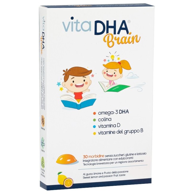 U. G. A. Nutraceuticals Vita DHA Brain 30 Morbidine Integratore