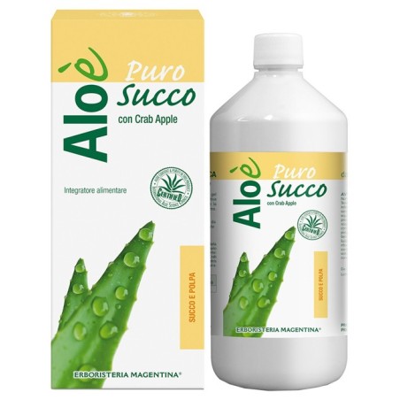 Erboristeria Magentina Aloe' Aloe Succo E Polpa Bio 1 Litro