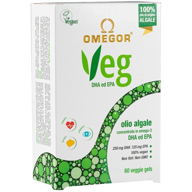 UGA  Nutraceuticals Omegor Veg integratore 60 Capsule