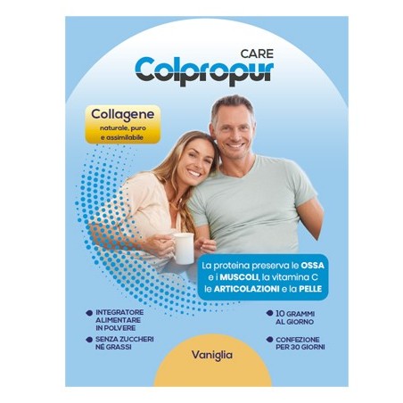 Protein Sa Colpropur Care Integratore Collagene Vaniglia 300 Gr