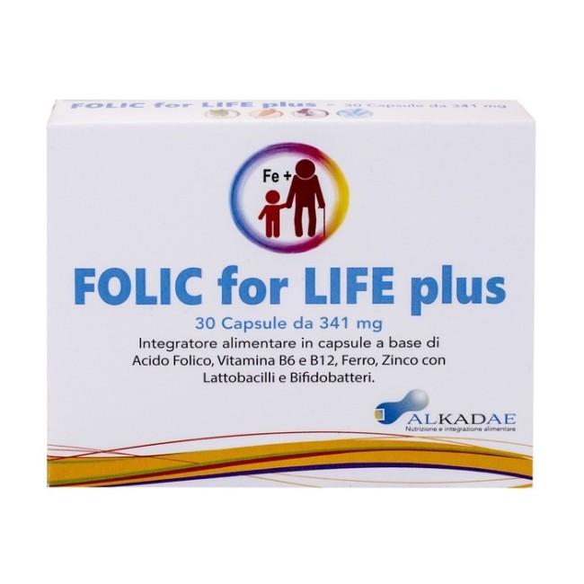 Alkadae Di Rebecchini L. Folic For Life Plus 30 Capsule