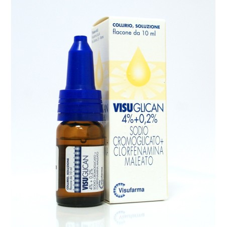 Visuglican*collirio 10ml 4%+0,2%