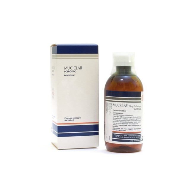 Muciclar*sciroppo 200ml 15mg/5ml