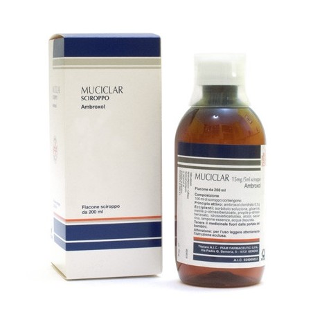 Muciclar*sciroppo 200ml 15mg/5ml