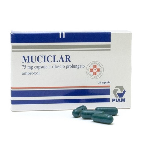 Muciclar*20 Capsule 75mg Rilascio Prolungato