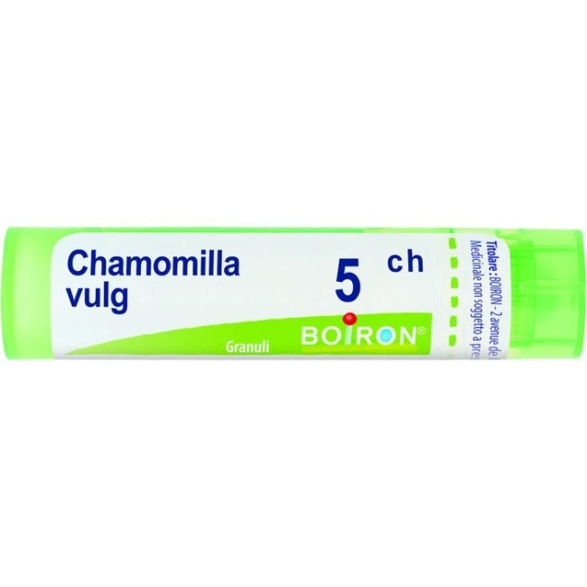 Boiron Chamomilla vulgaris 5 ch granuli 1 contenitore multidose 4 g