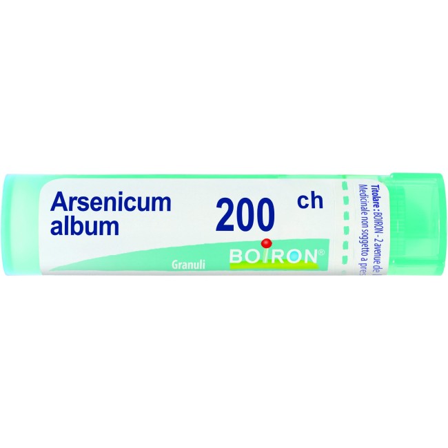 Boiron Arsenicum album 80 granuli 200 CH contenitore multidose