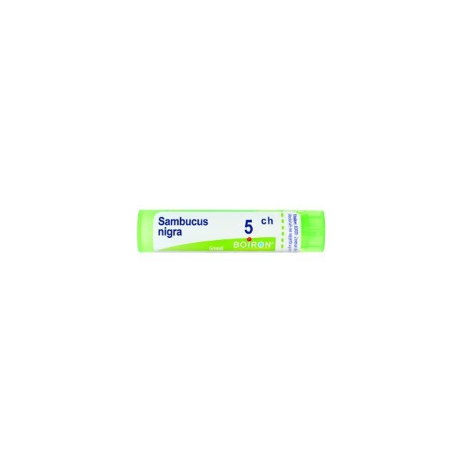 Boiron Sambucus nigra 5ch 80 granuli 4g medicinale omeopatico