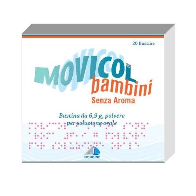 Movicol Bambini Senza Aroma 20 Bustine