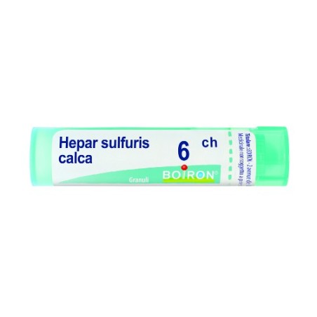 Boiron Hepar Sulfuris Calca 6 ch granuli omeopatici