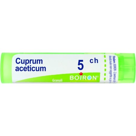 Boiron Cuprum Aceticum 5 ch granuli omeopatici