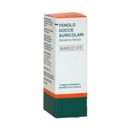 Fenolo Marco Viti* Gocce Otologiche 10g1%