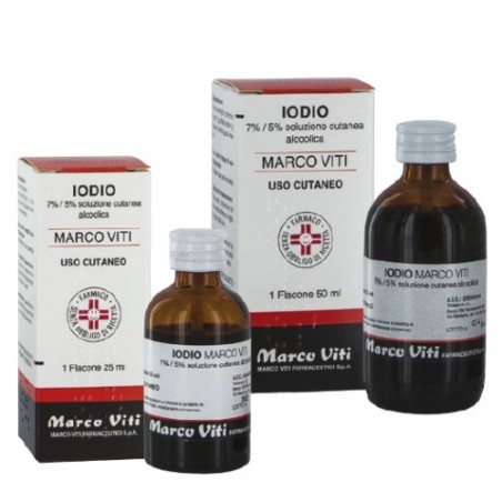 Marco Viti Iodio Soluzione Alcolica Cutanea*50ml