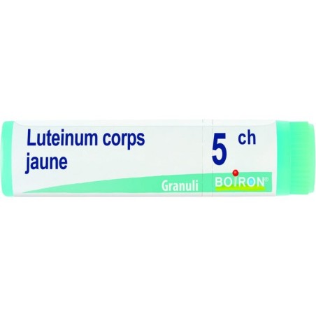 Boiron Luteinum Corps Jaune 5ch Globuli 4g