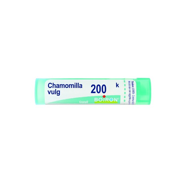 Boiron Chamomilla Vulgaris 200k globuli omeopatici 1 grammo