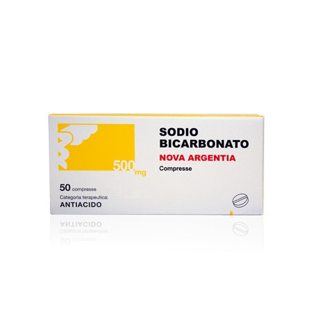 Sodio Bicarbonato Nova Argentia 50 Compresse 500mg