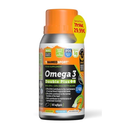 Namedsport Omega 3 double plus 60 softgel prom