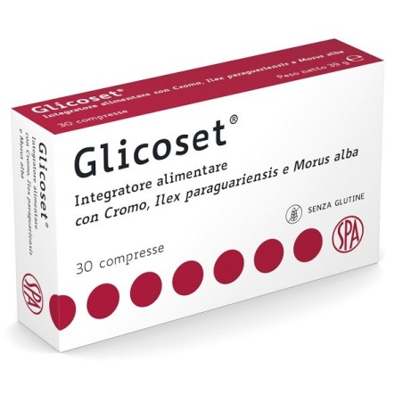 Spa Glicoset 30 Compresse integratore per la glicemia