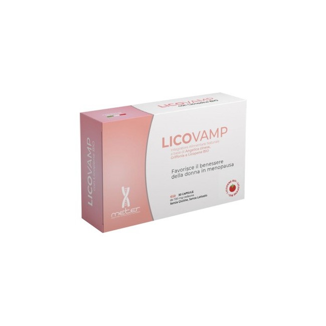 Meter Licovamp 30 capsule integratore per la menopausa