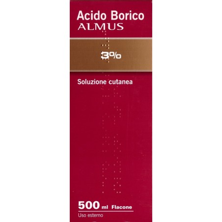 Acido Borico Almus*3% 500ml